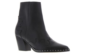 Tango Ella oblique 12-b Black Leather Boot