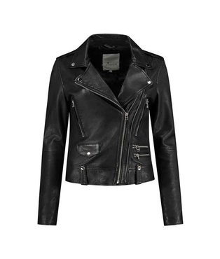 Goosecraft GC  Lovemaker zwart biker jacket