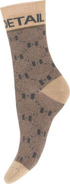 Fiveunits hypethedetail fashion sock beige