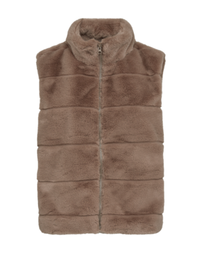 Freequent fqfoxy-waistcoat Desert Taupe