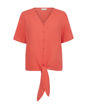 Freequent fqlava-blouse Hot Coral