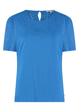 Tramontana Top Jersey Lace S/S