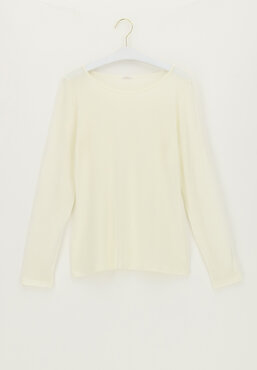 Oroblu Perfect line Cashmere - T-shirt Long sleeve ivory