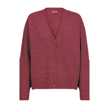 Freequent fqshell-cardigan Chili Pepper Melange