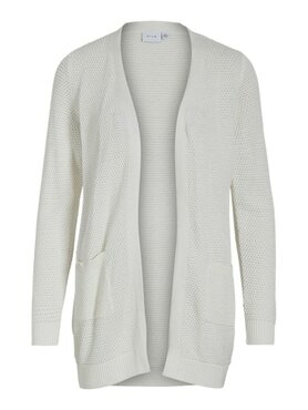 Vila vidalo l/s knit cardigan- noos White Alyssum