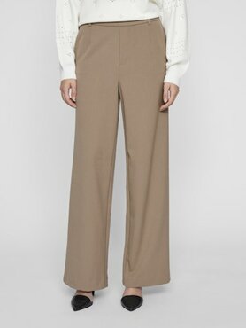 Vila vivarone hw wide pant - noos Fungi