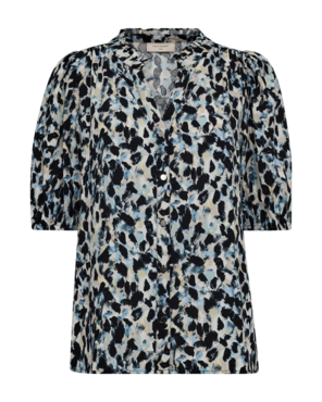 Freequent fqadney-shirt Chambray Blue w. Black
