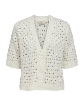 Freequent fqflotta-cardigan Brilliant white