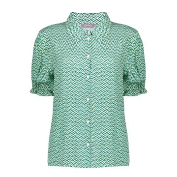 Geisha Blouse green/gold  53455-20
