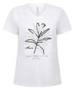 Zoso Luna top white
