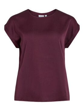 Vila viellette s/s satin top - noos Fig