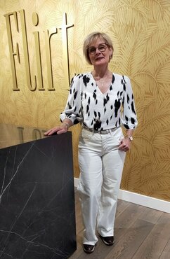 Vila vidolira v-neck 3/4 mouw snow white