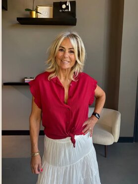 Typical Jill Lydia top Burgundy