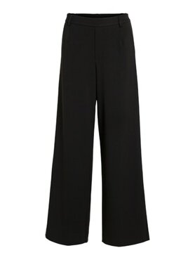 Vila vivarone hw wide pant - noos zwart