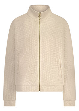 Tramontana Fancy Knitted Jacket StoneMelange