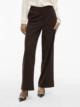Vila vivarone hw wide pant - noos Coffee Bean