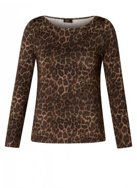 Yest Olcay Essential Tops Multi Leopard