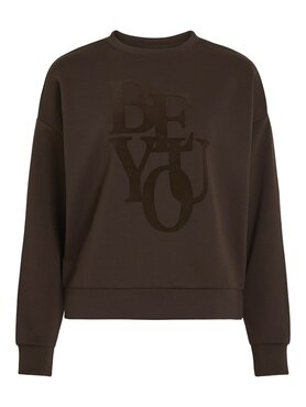Vila vireflect be you o-neck l/s top Coffee Bean