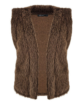 Fos Gilet - Margriet Beaver bruin