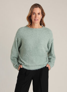 Yest Darja Tops Mint Grey/Melange