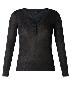Yest Darcy Tops Black/Silver