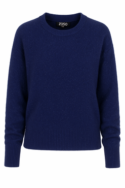 Zoso 255Kim Knitted sweater eclipse purple