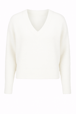 Zoso 255Kim Knitted sweater off white