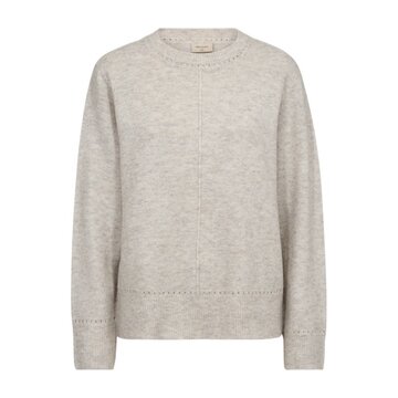 Freequent fqolina-pullover Moonbeam w. Silver