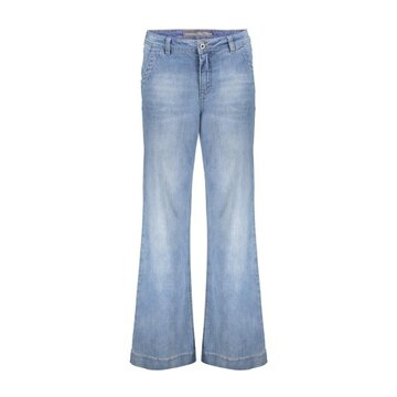 Geisha Jeans MEREL wide bleach denim 000835