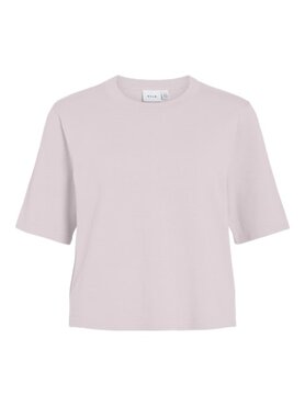 Vila vimalu o-neck 2/4 knit top-noos Cherry Blossom MELANGE