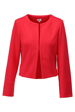 K-design Kort jasje met ronde hals C613 tomato