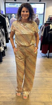 K-design Jumpsuit met lurex C250