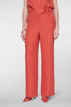 Geisha Pants with strap  burned orange 61100-60