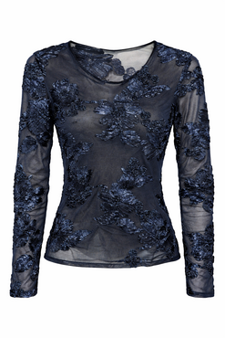 One Two Luxzuz Florana T-Shirt Dress Blues