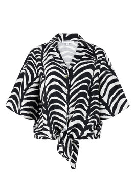 Tramontana Blouse Palm Eclipse  PrintBlacks