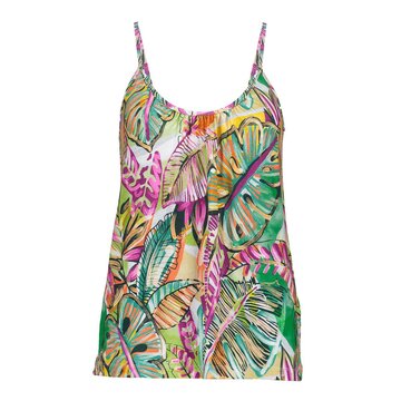 Geisha Singlet jersey AOP  green/corn 62465-60 SUE