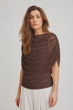 One Two Luxzuz Queenie Top Choco Lux