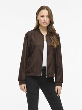 Vila vipapaya l/s bomber jacket - noos Coffee Bean