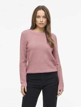 Vila vidalo o-neck l/s knit top- noos Nostalgia Rose
