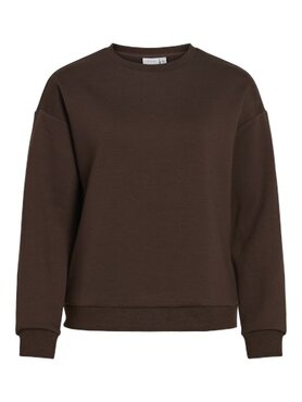 Vila visandy l/s sweat top - noos Coffee Bean