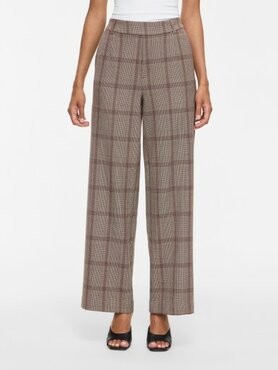 Vila vivarone pattern hw wide pant - noos Port Royale Cumulus