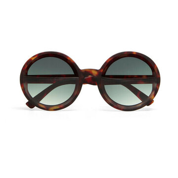 Okkia Monica OK014 CH-GR - CLASSIC HAVANA - Green Lens