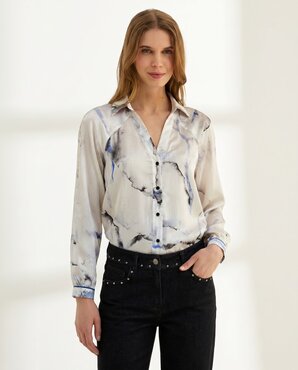 Paz Torras Shirt Blue I26261