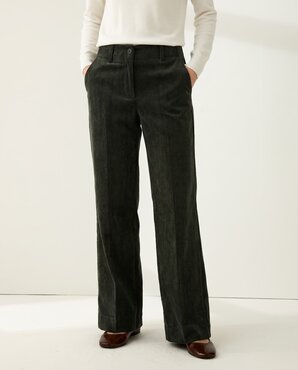 Paz Torras Broek Dark Green I26461