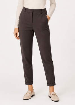 Paz Torras Broek Dark Brown I26474