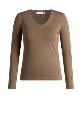 Yest Sofia Tops Grey Olive