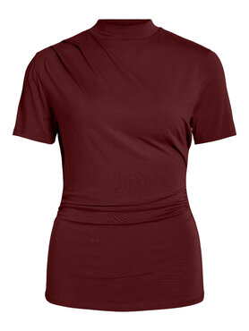 Vila vipinna highneck s/s top Winetasting