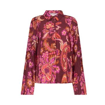 Geisha blouse fuchsia/coral 63674-20 fuchsia/coral