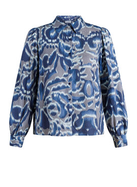 Yest Ussia Tops Warm Grey/Multi Colo