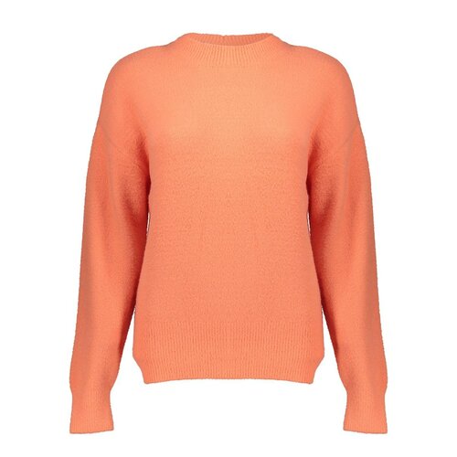 Geisha Pullover solid cosy  bright terra